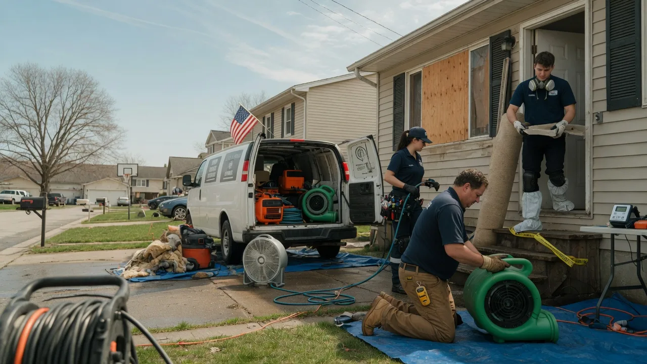 Water Damage Restoration in Mount Pleasant, OH near me